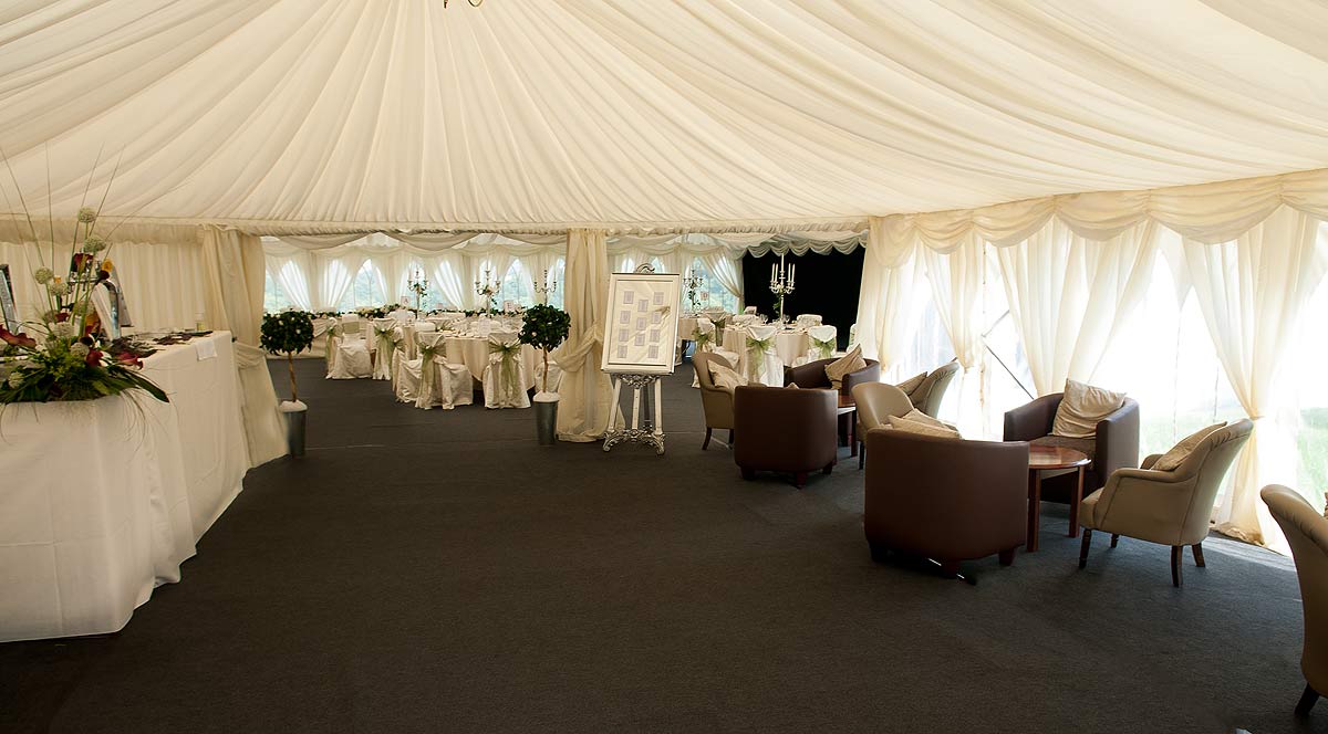 Ringwood Hall Hotel Last wedding marquee showcase of 2013