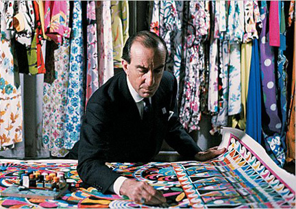 Emilio PucciscarfA 1963 ca Emilio Pucci silk  - Bertolami Fine Art