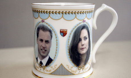 william and kate royal wedding tea towel. Wills and Kate are everywhere!