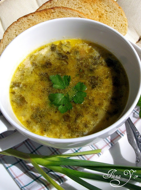 Kulinarni Supa Ot Lapad Kopriva Spanak Kiselec