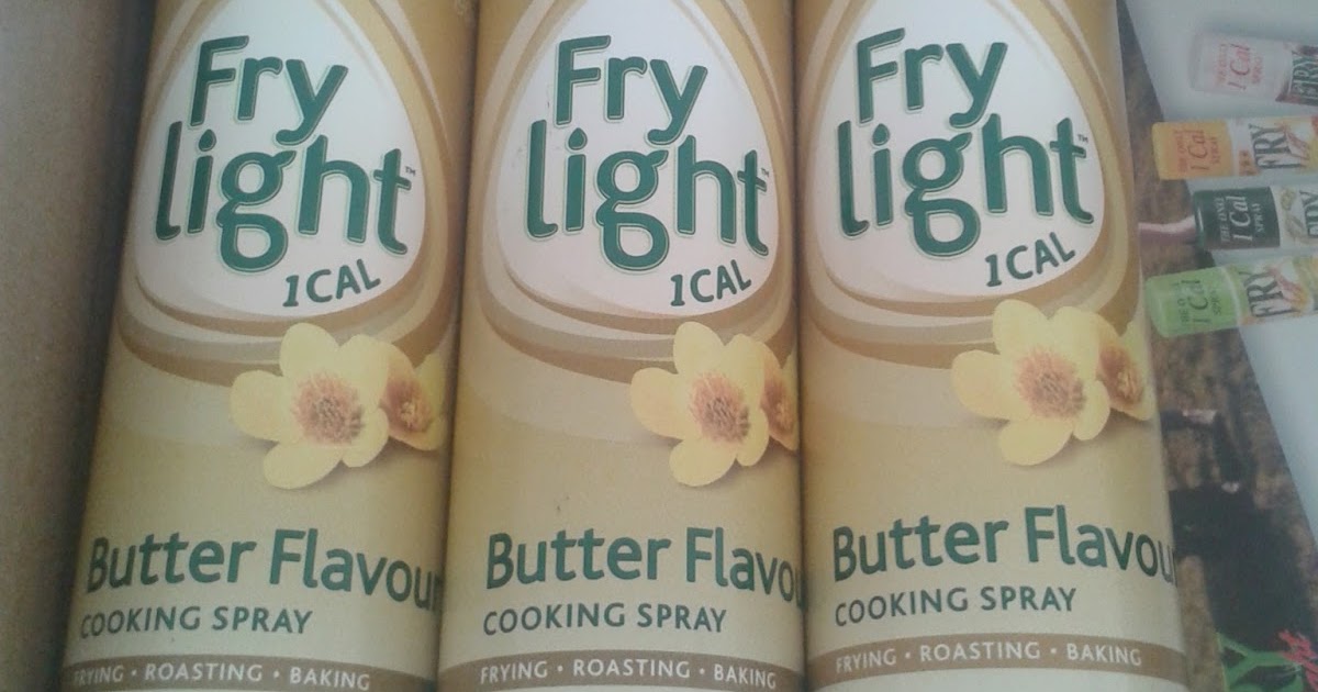 annelie rainbows food world FryLight 1 cal butter cooking spray review