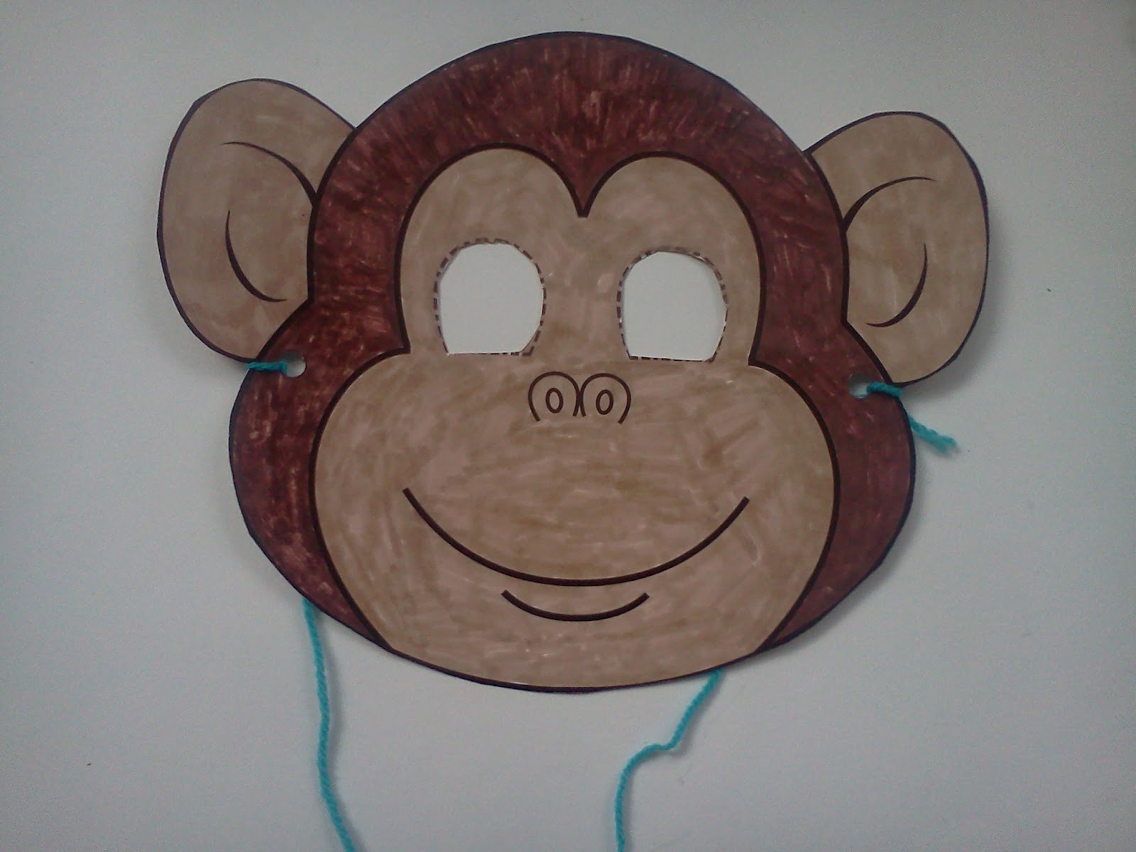 The Weekly Craft Monkey Mask