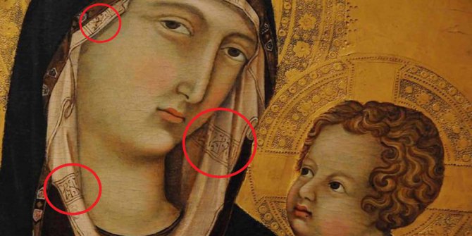 Kerudung Bunda Maria Bertuliskan Laa Ilaaha Illallah Berita Inspiratif