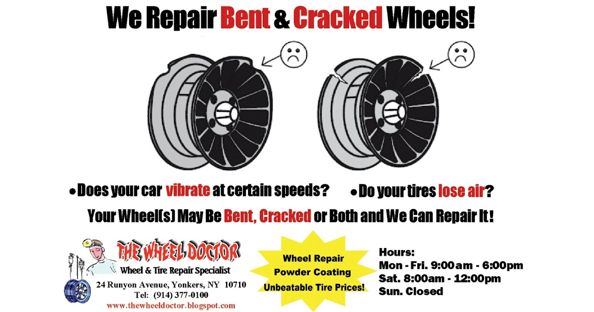 Bent Tire Repair Fix In Westchester NY Bent Tire Repair, Rim Repair