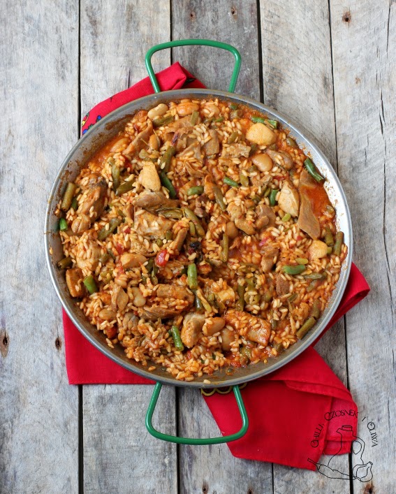 Tradycyjna Paella valenciana Chilli, Czosnek i Oliwa blog kulinarny
