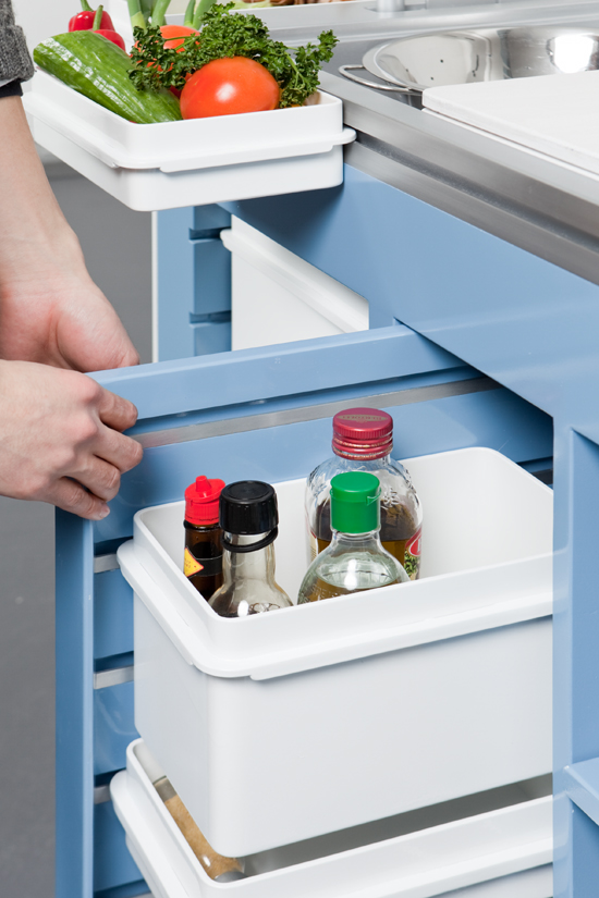 Mesa de Cocina Funcional, Muebles de Cocina Modernos y Creativos