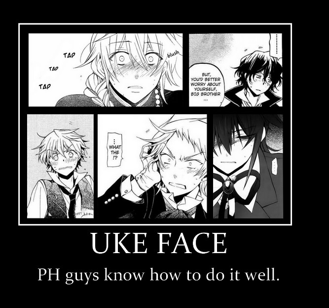 Uke Face The Chronicle of Otaku