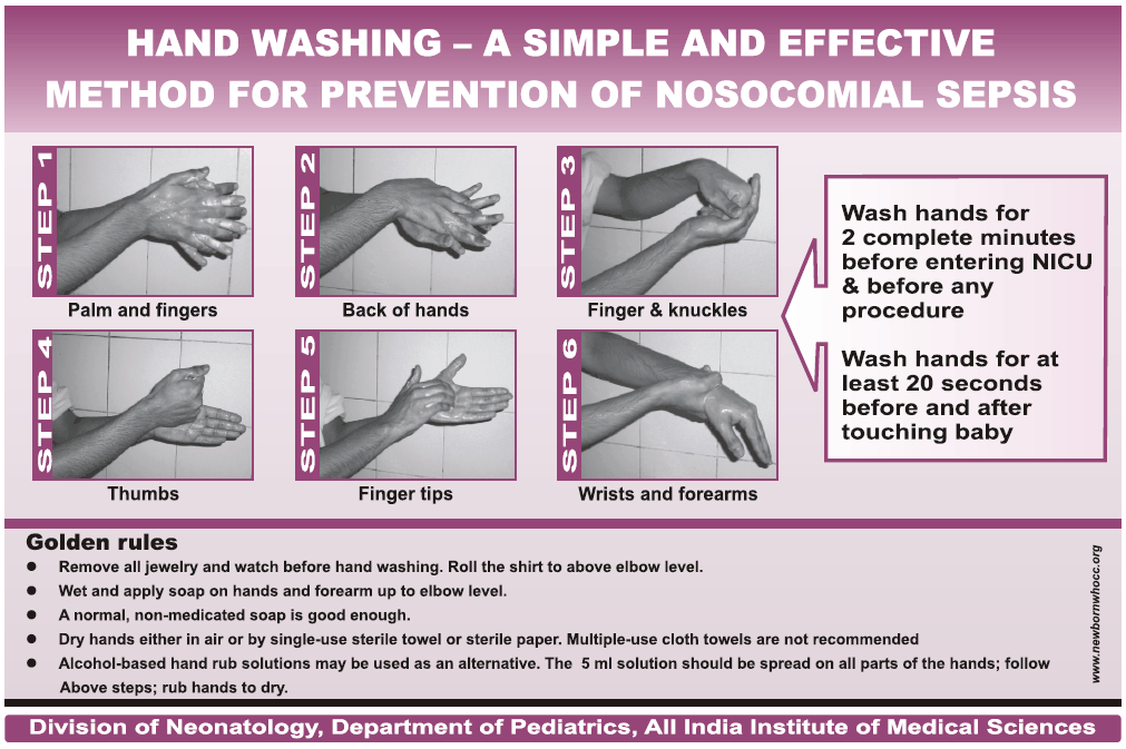 OSCE Pediatrics Techniques of Hand Washing