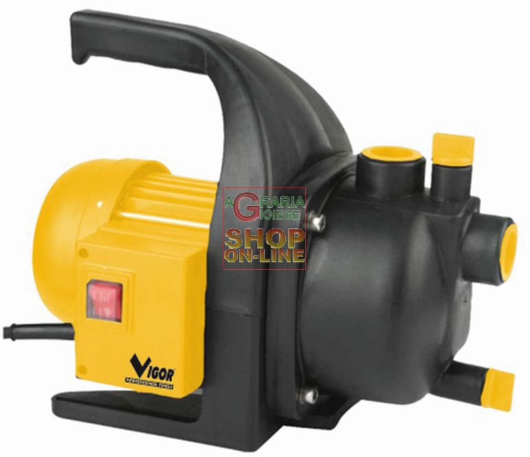 ELETTROPOMPE VIGOR INOX-GHISA SOMMERSA X ACQUE LURIDE MOTORE 220V 750W VE750SUB