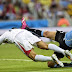 Uruguay pierde feo 1-3 ante Costa Rica