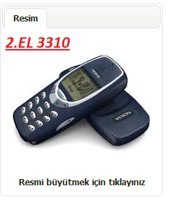 hemensatariz net 2 el nokia 3310 cep telefonu fiyat 45 tl
