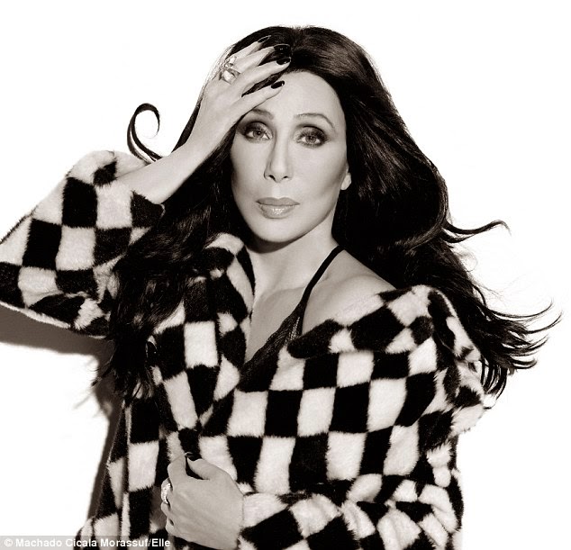 Cher in Elle magazine