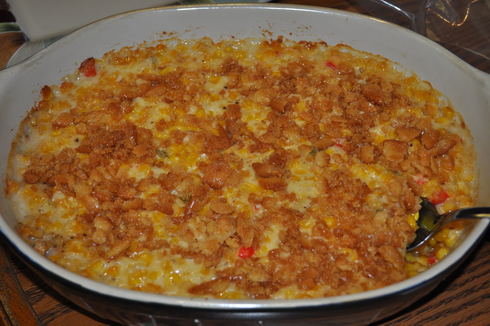 Beth's Favorite Recipes Cheesy Skillet Scalloped Corn