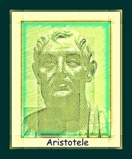 Aristotele, nato a Stagira nel 384 a. C. - morto a Calcide nel 322 a. C.