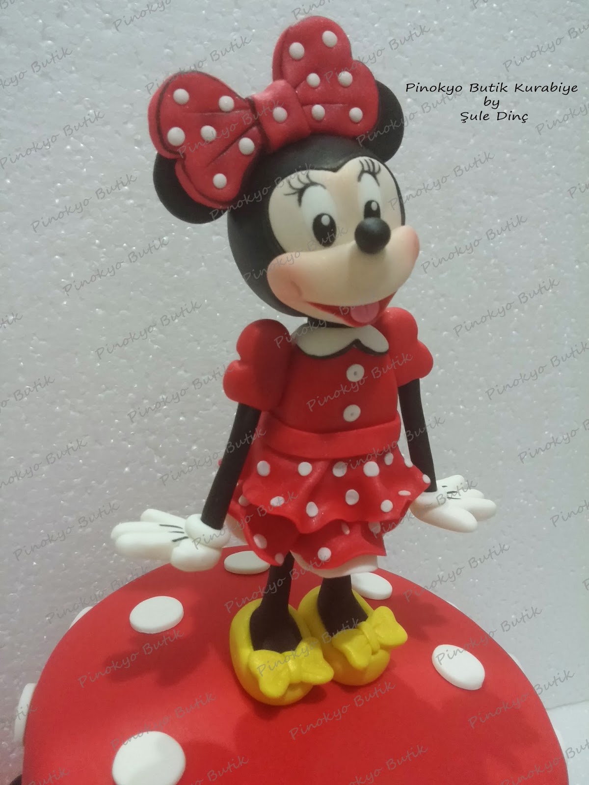 Pinokyo Butik Pasta ve Kurabiye İzmit Minnie Mouse temalı pasta…