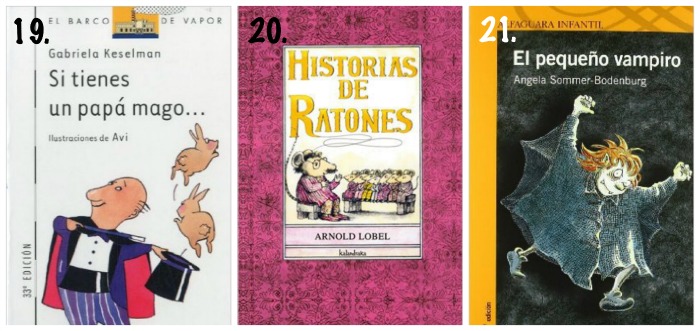 Selección de libros y cuentos para niños (5 a 8 años) - Club