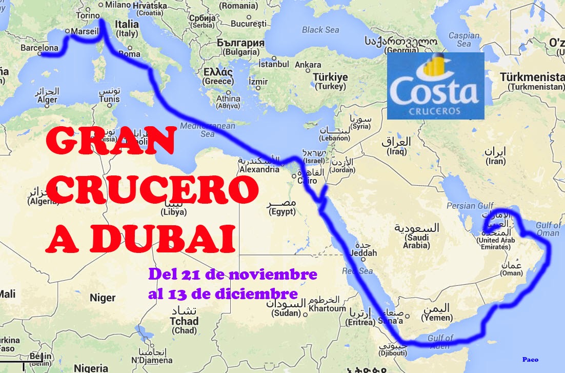 GRAN CRUCERO A DUBAI