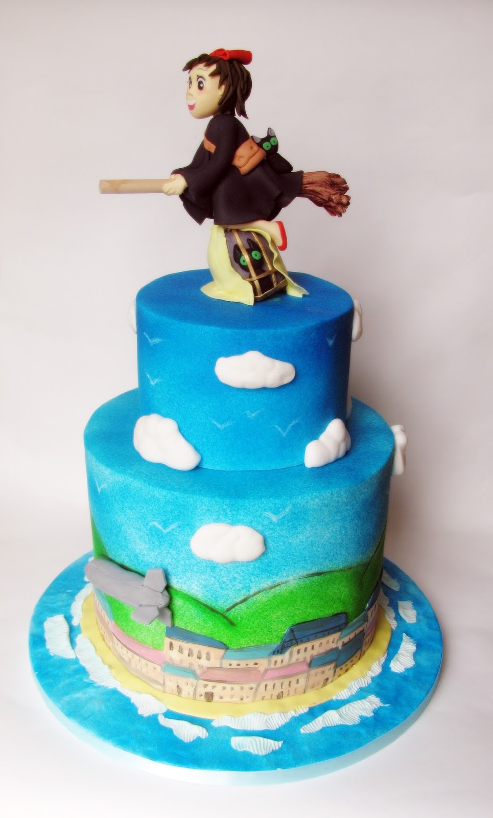 Spirited Away A collaboration in Cake Kiki Kiki�s