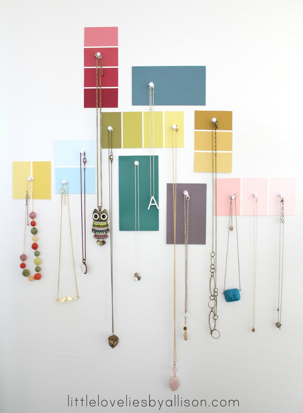 wilks diy lovelies simple jewelry display idea wilks diy lovelies simple jewelry display idea