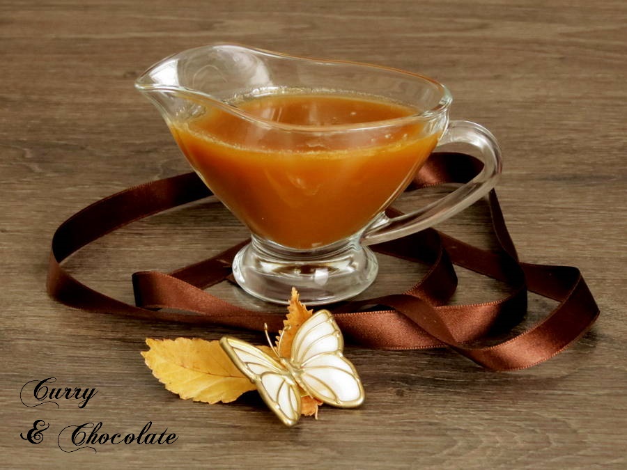 Curry y Chocolate Salsa toffee o de caramelo con mantequilla Butter