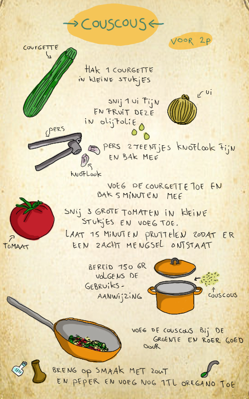 plantaardig couscous