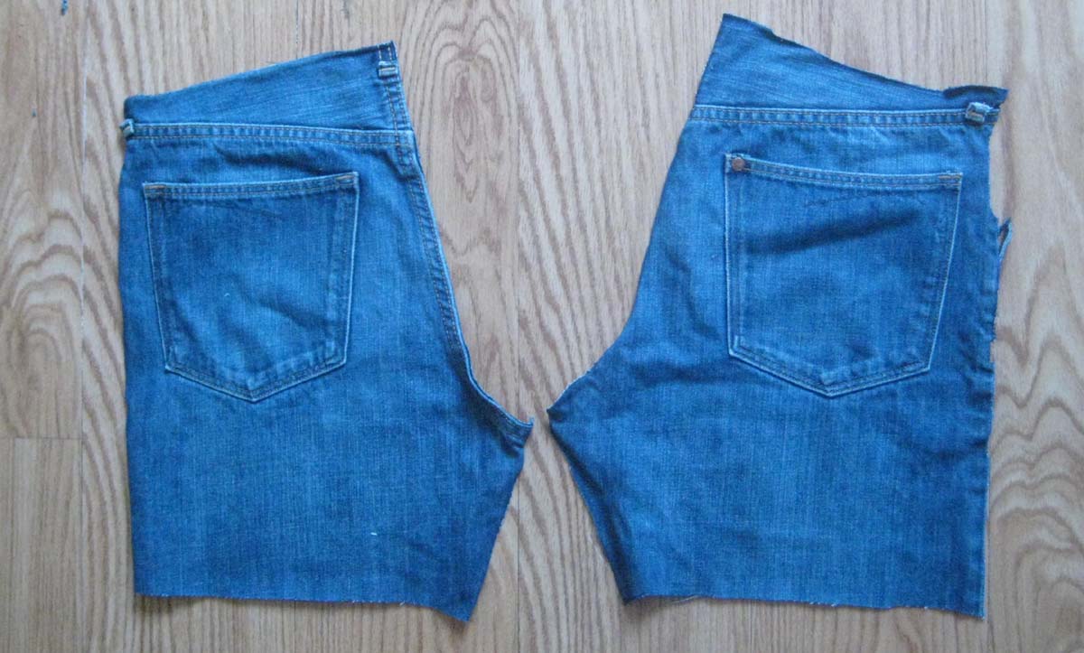 Case for the sewing machine of denim jeans. DIY Tutorial Ideas!