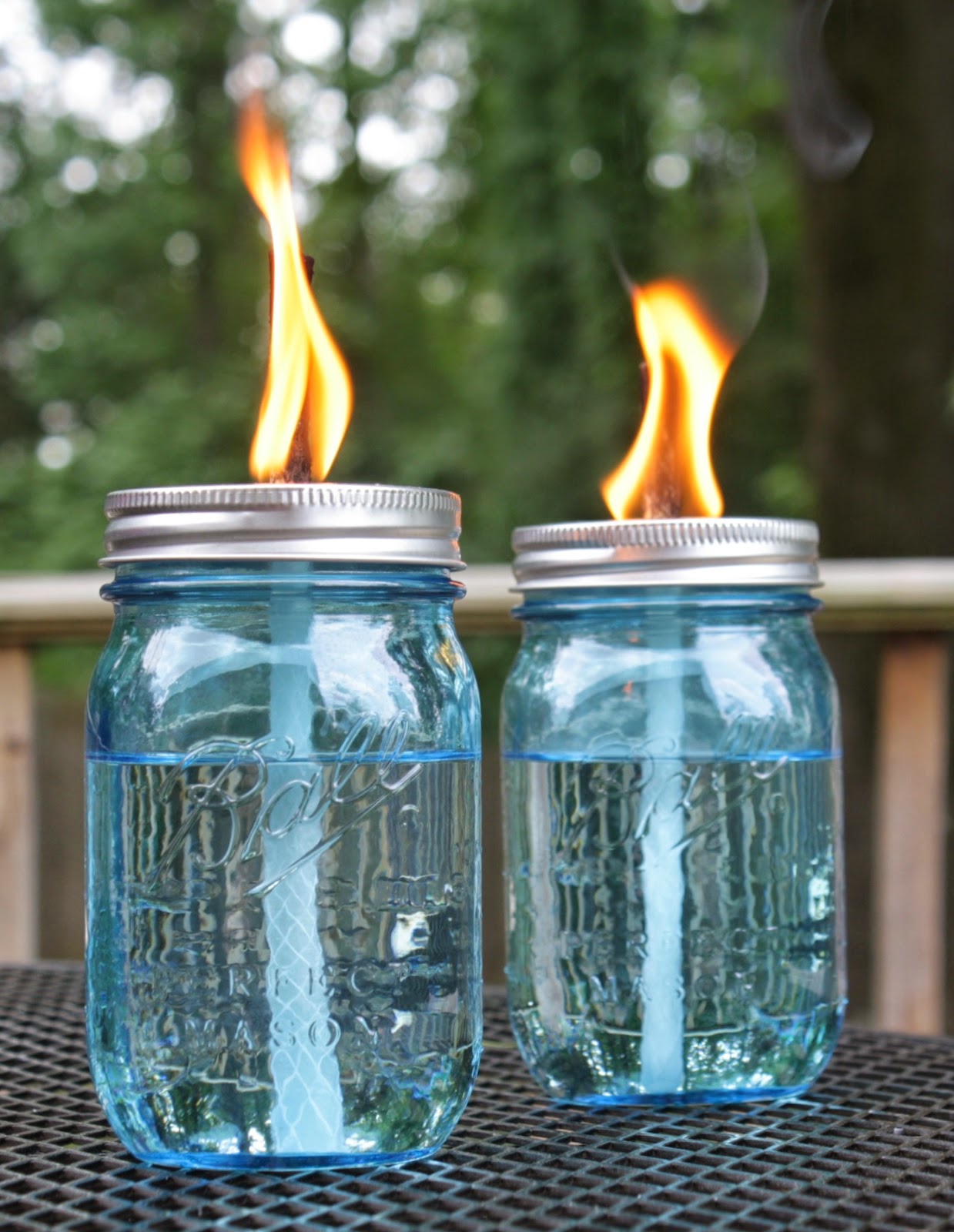 live a little wilder citronella mason jars {tutorial}