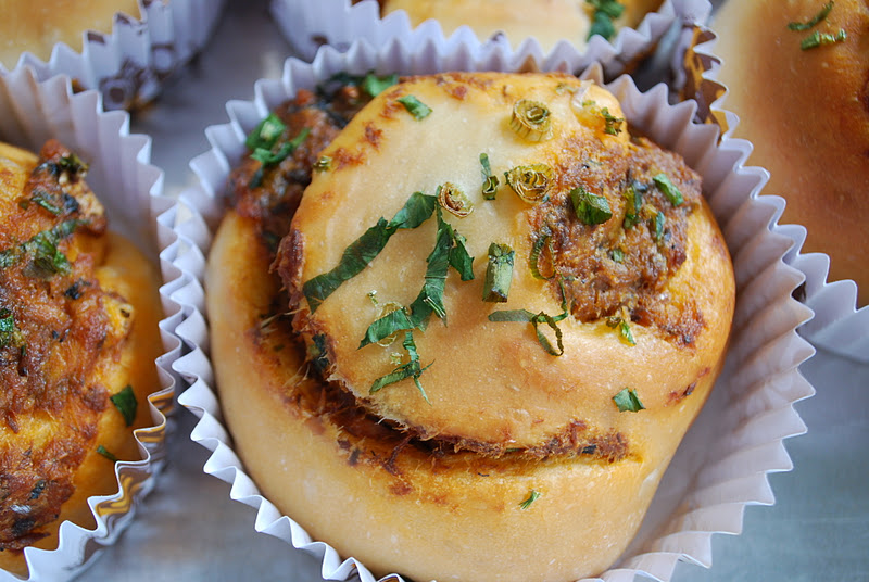 .Bake Freshly. .sardine roll bun.