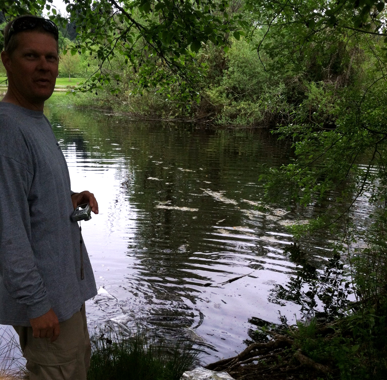 Burns Fishing Supplies Battle Point Pond Stocking on Bainbridge Island