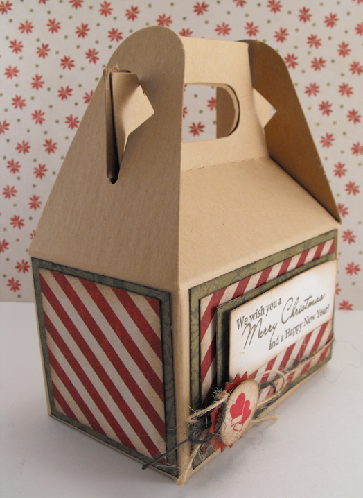 My Craft Spot: Last minute Christmas gift box