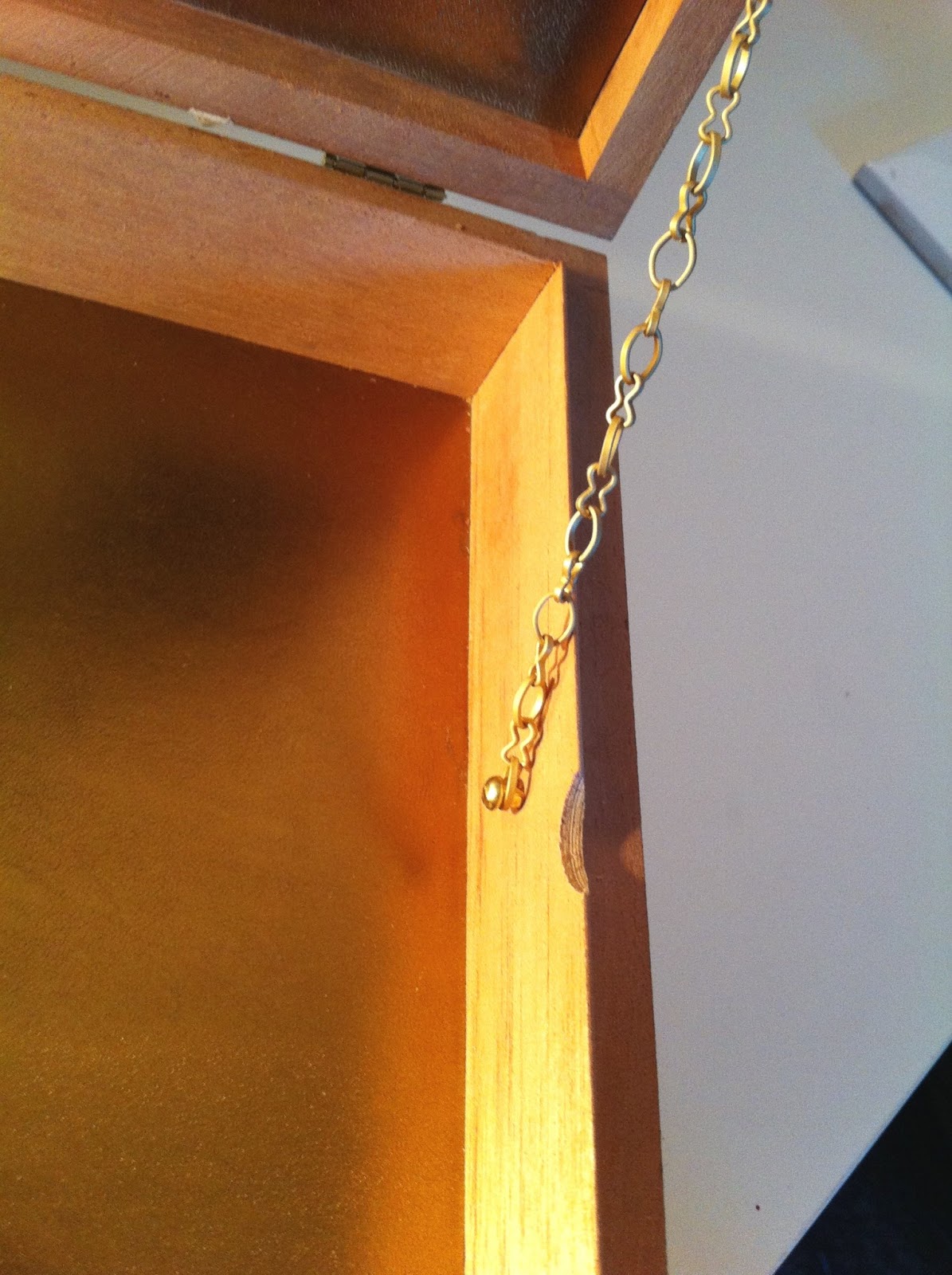 With Our Powers Combined Jewelry Box from Repurposed Cigar Box