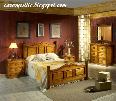 CASAS DE CAMPO DORMITORIOS : CASAS Y ESTILO