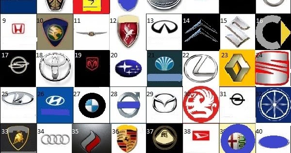 auto cars logos car