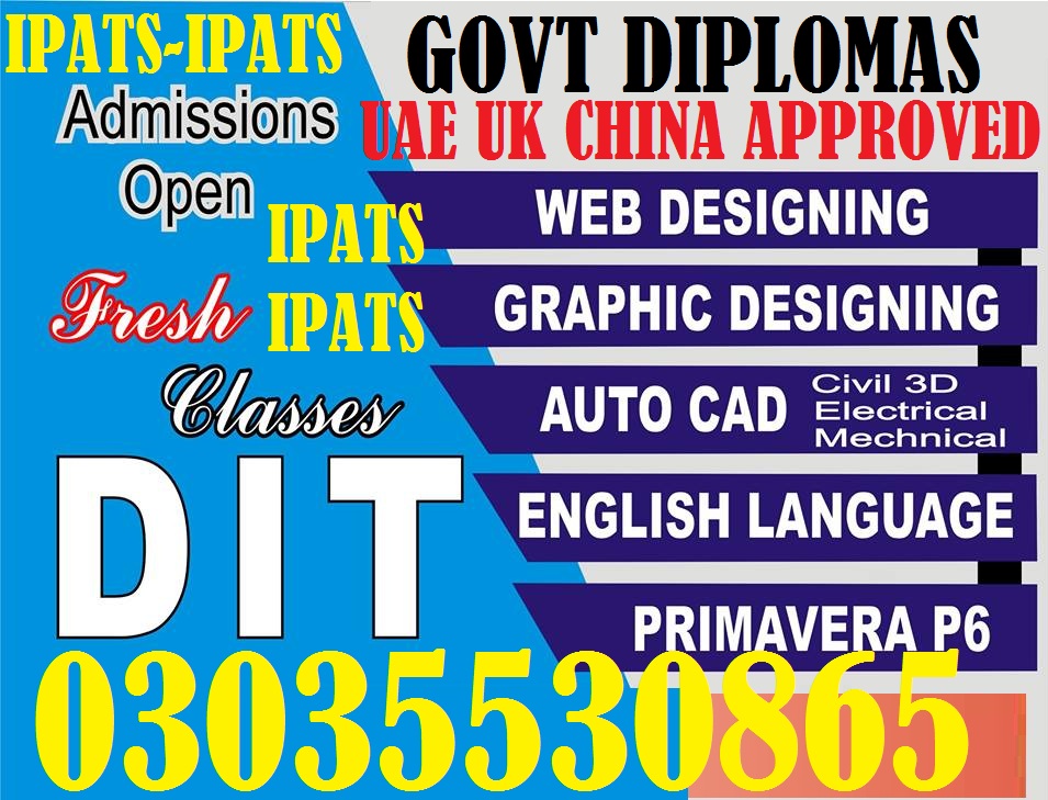 DIPLOMA INFORMATION TECHNOLOGY COURSE INTRODUCTION IN Rawalpindi 3035530865-3219606785
