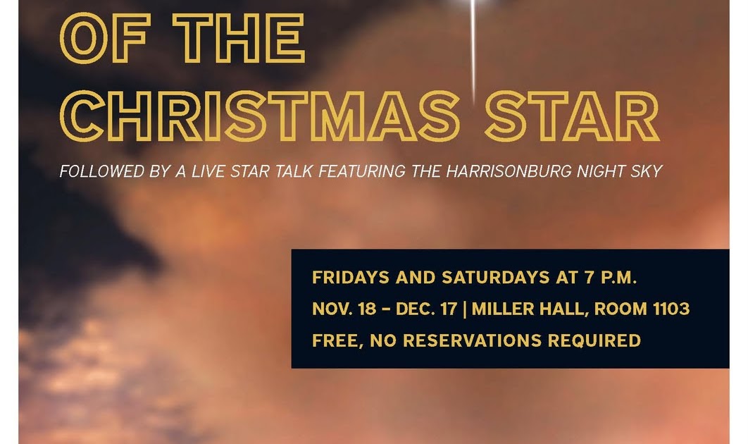 JMU Physics &amp; Astro Blog: Mystery of the Christmas Star