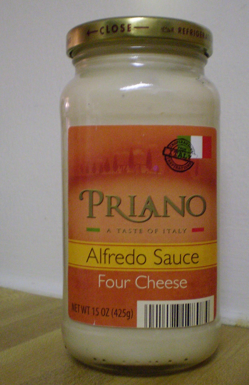 Priano Four Cheese Alfredo Sauce