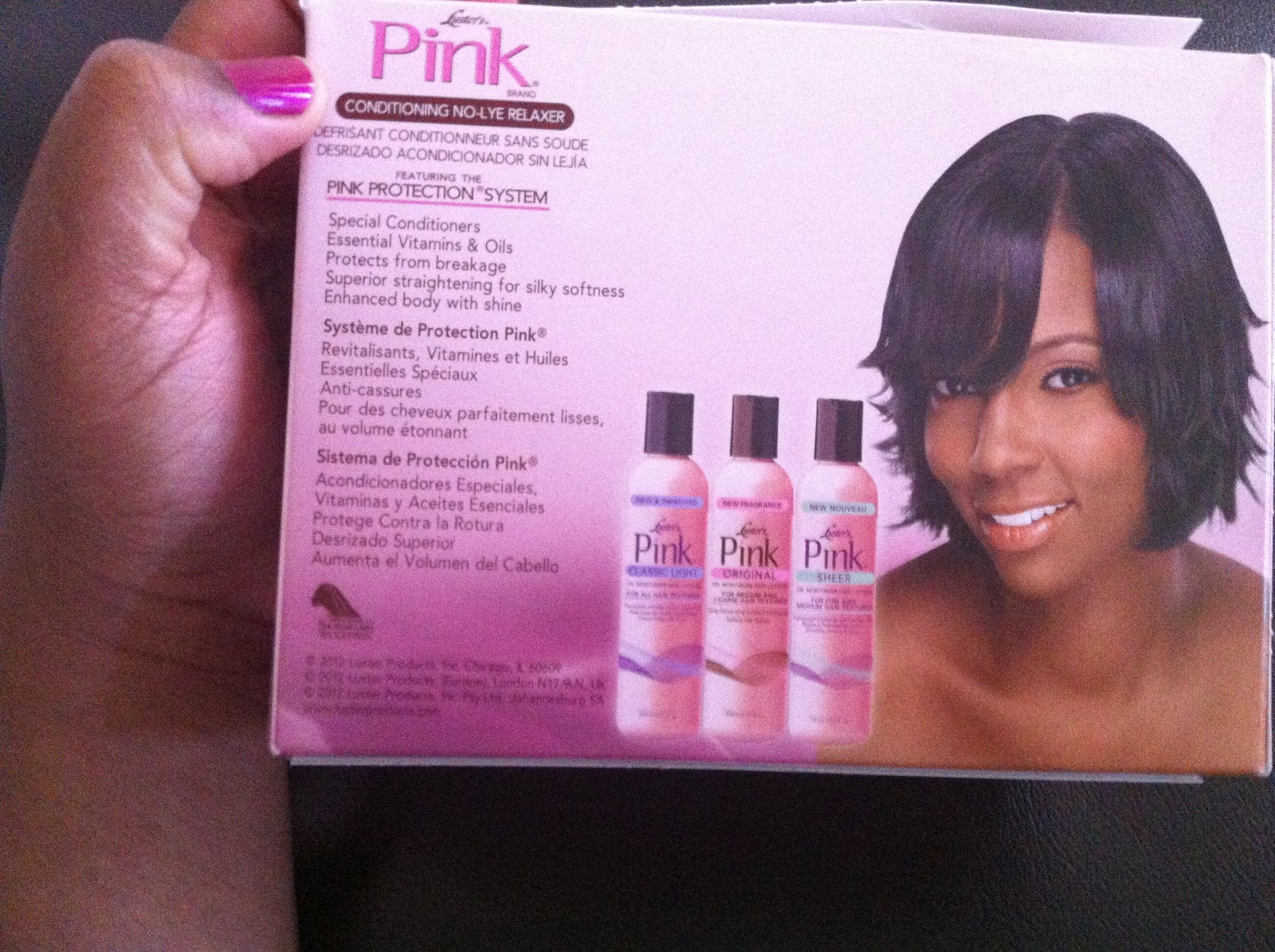 Pink Hair Relaxer Review