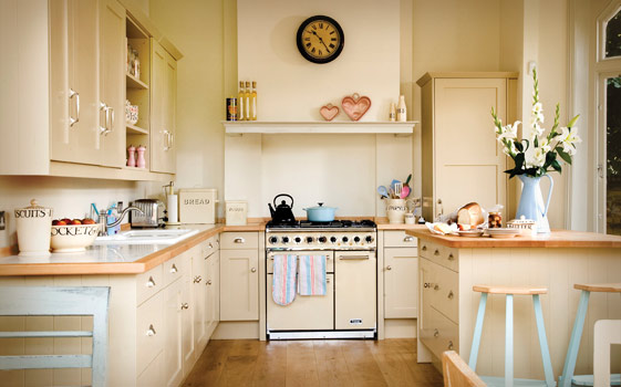 Modern Walnut Kitchen Cabinets