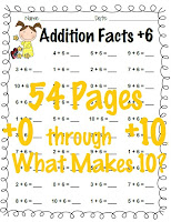 Spectacular 2nd Grade: Math Facts Sale!