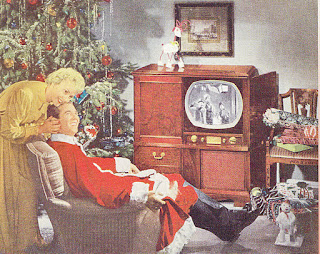American Christmas: 1950's Christmas illustrations