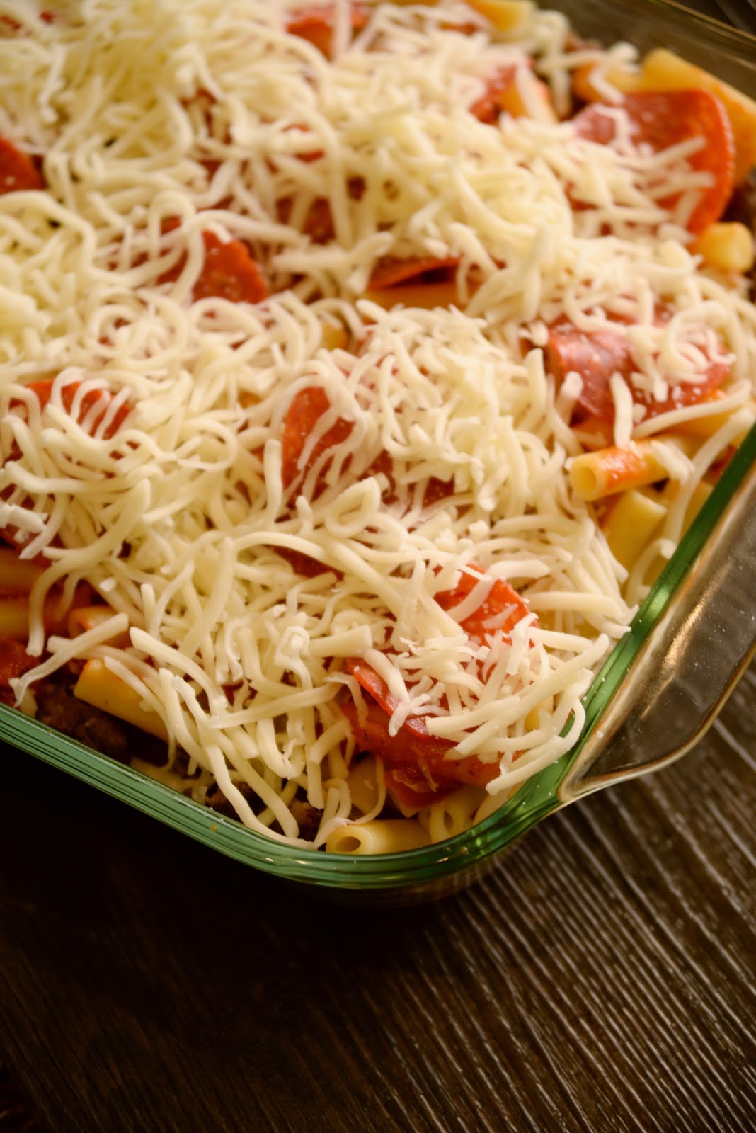 Pepperoni Lasagna Housewife Eclectic