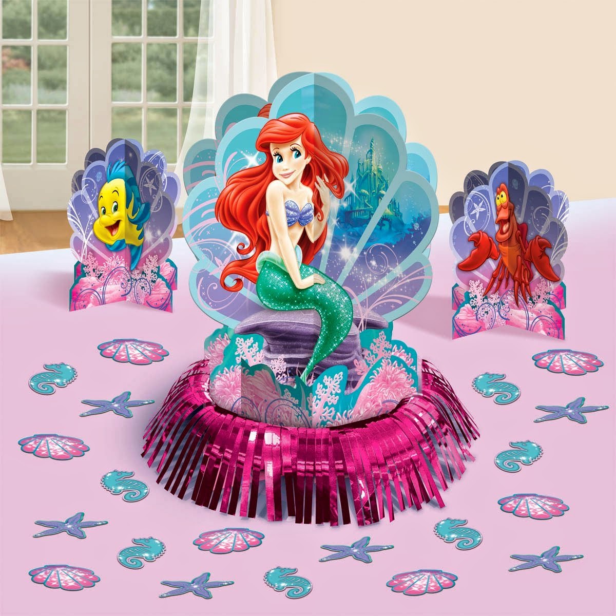 Disney's Little Mermaid Themed Party Supplies and Ideas Fun Themed