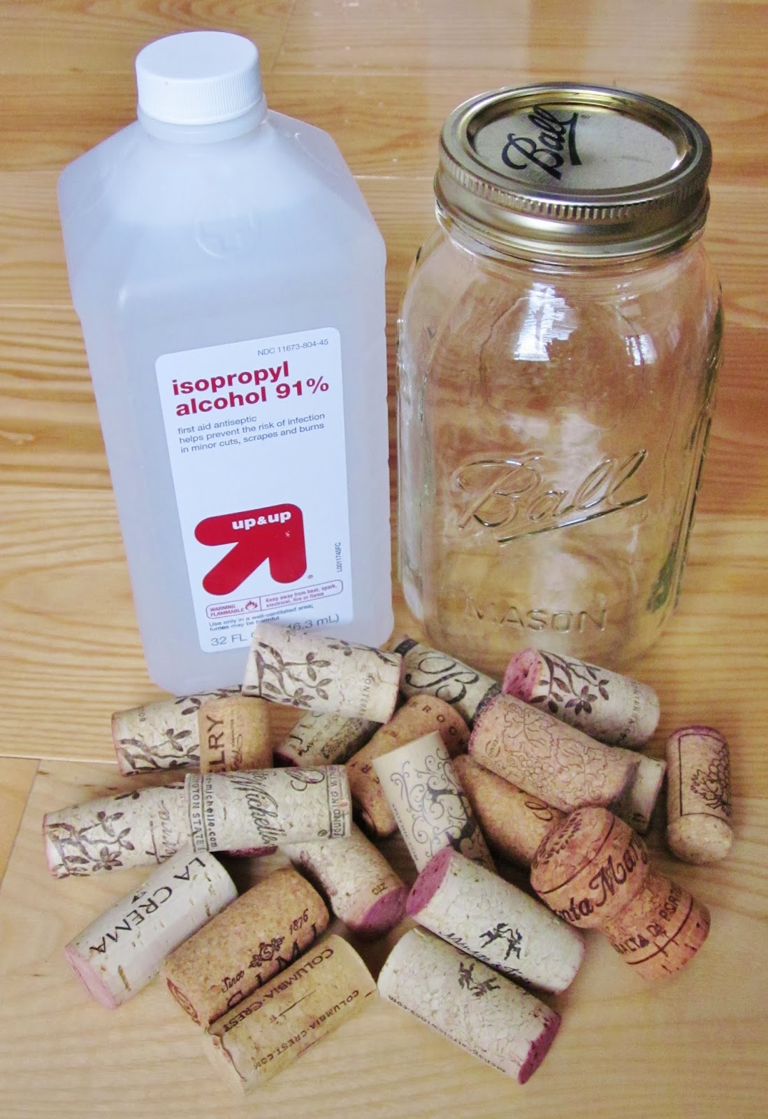 BonnieProjects Wine cork fire starters