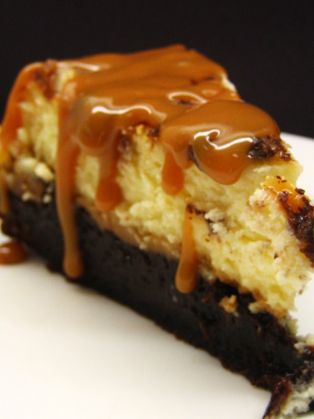 Crown Recipes: Brownie Caramel Cheesecake