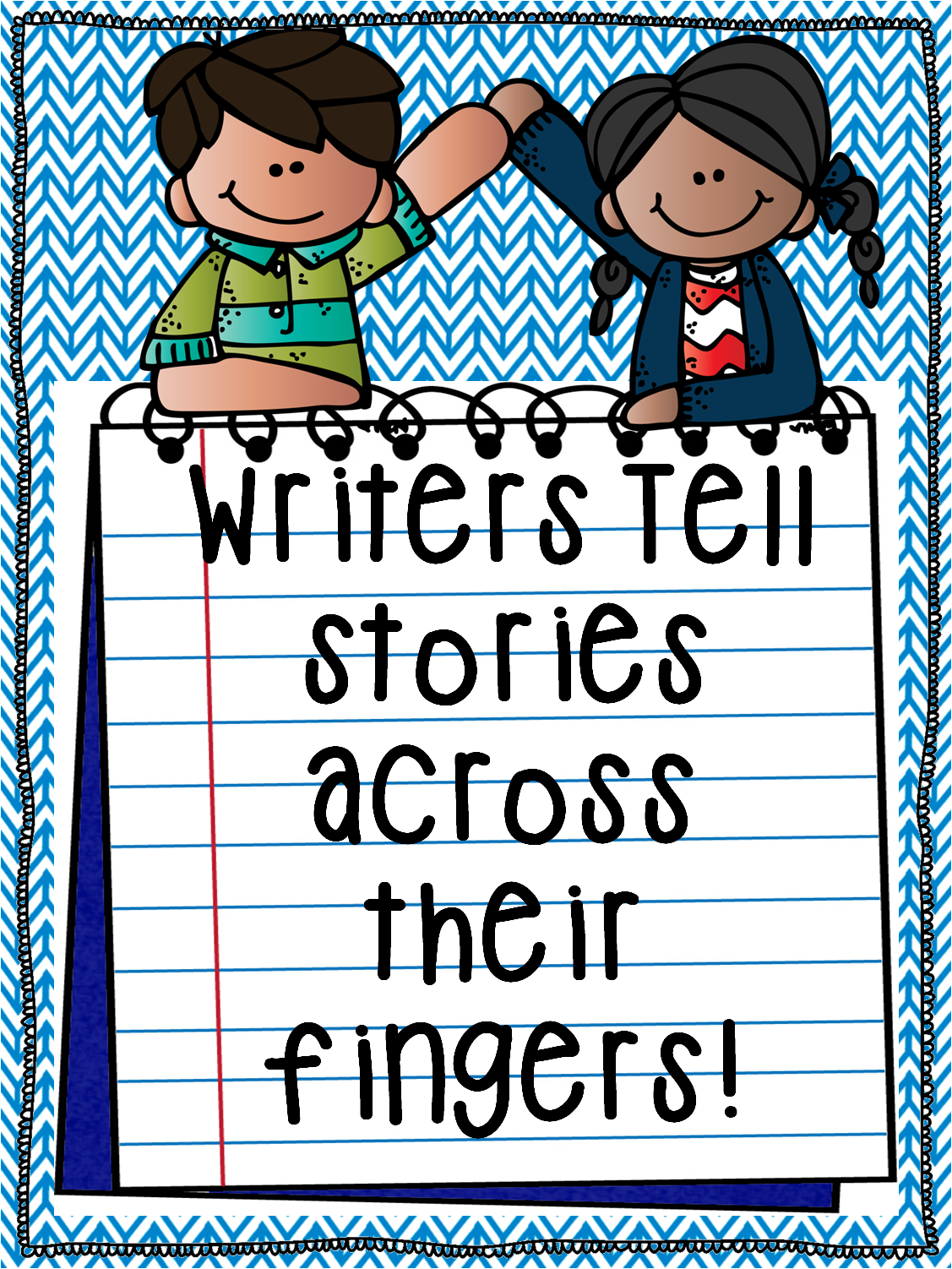 First Grade Wow Writing Across Five Fingers