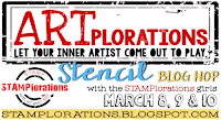 ARTplorations Stencil Blog Hop!