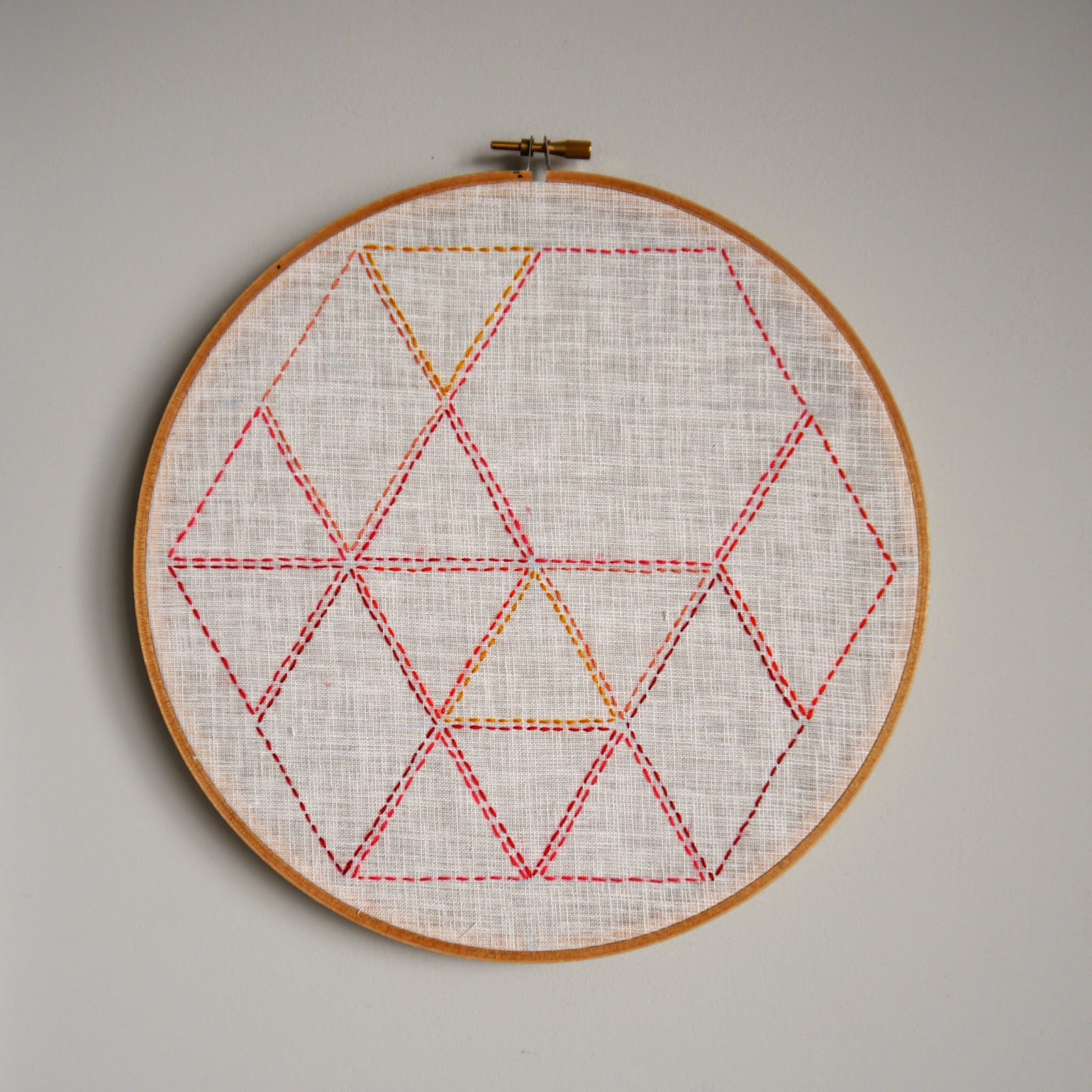 Sarita creative make it embroidery hoop earring holder Sarita creative make it embroidery hoop earring holder