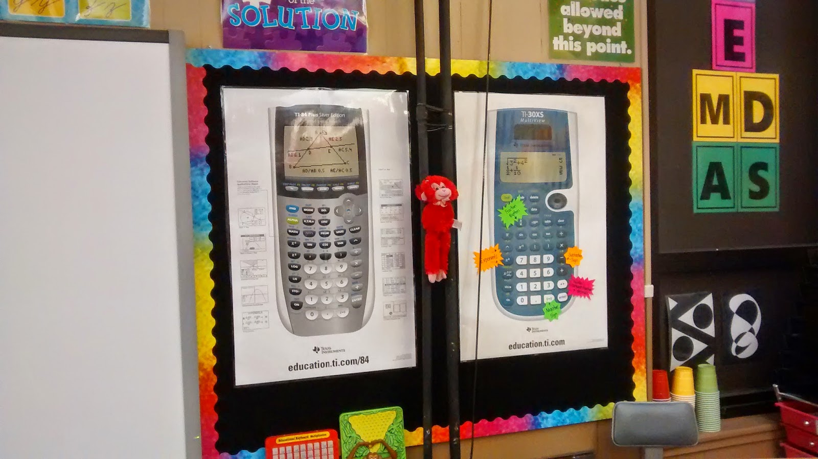 high school math classroom decorations posters bulletin boards decor middle school algebra 
