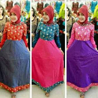 Gamis cantik desain elegan untuk hari raya lebaran tahun 2015 Gamis cantik desain elegan untuk hari raya lebaran tahun 2015
