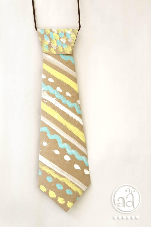 Tutorial For Stylish Kids The Handcrafted Paper Neck Tie Artsy